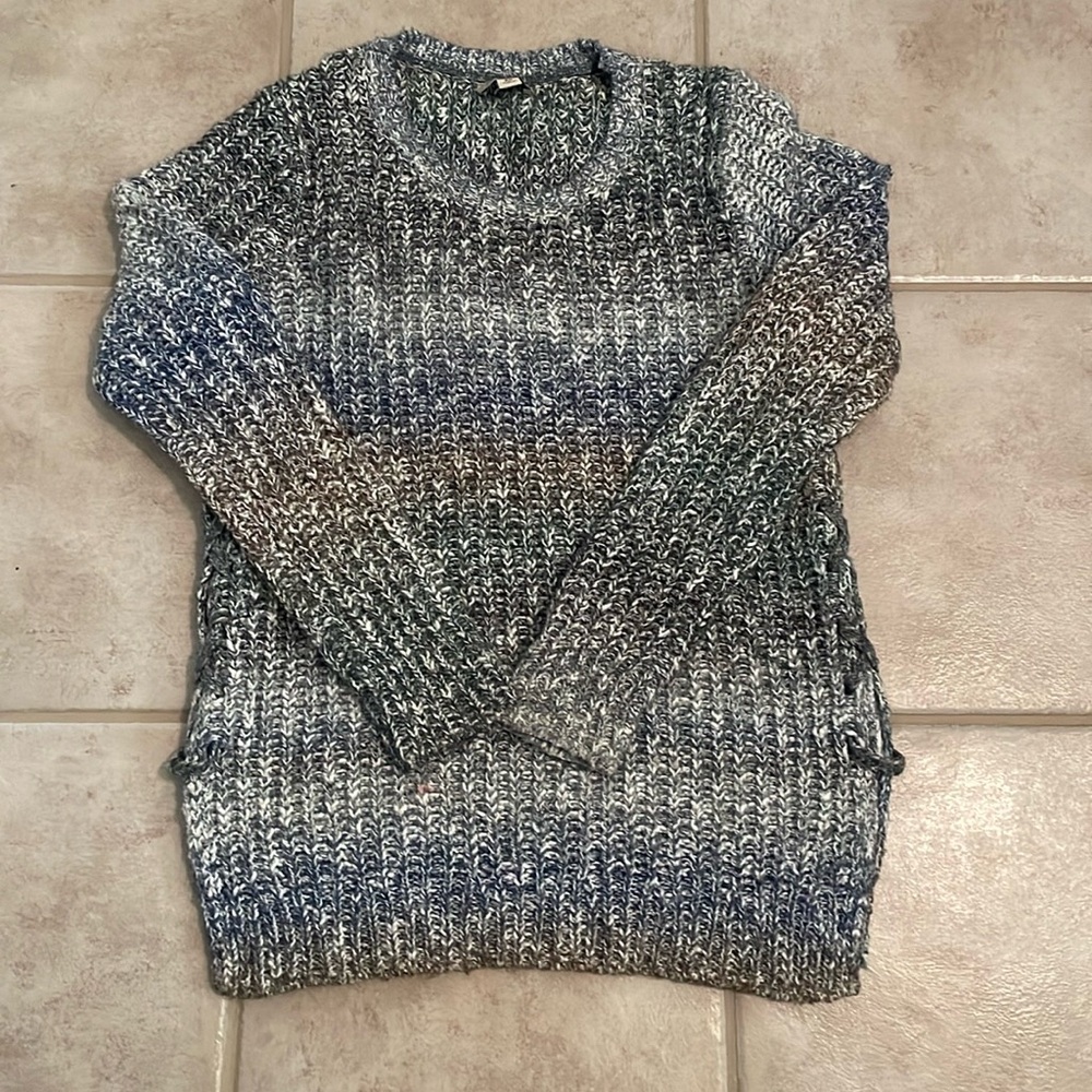 Lucky Brand Knitted Multcolored Sweater